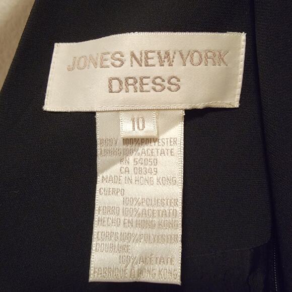 Beaded High Neck Sleeveless Black Dress - Picture 3 of 10